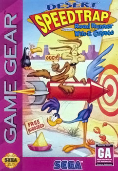 Desert Speedtrap starring Road Runner and Wile E. Coyote | SEGA Game Gear