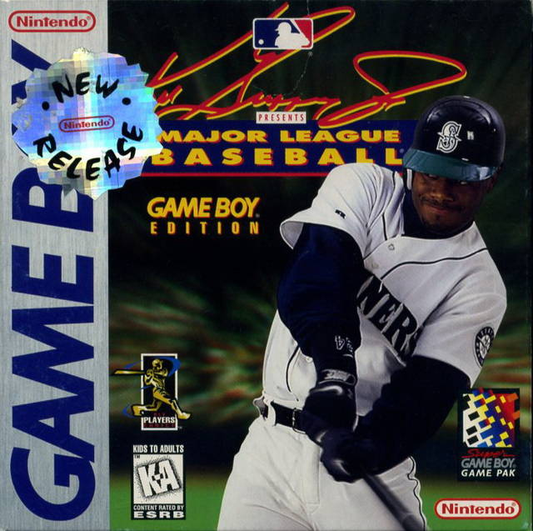 Ken Griffey Jr Presents Major League Baseball | Nintendo Game Boy