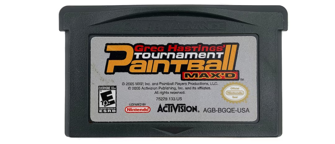 Greg Hastings' Tournament Paintball Max'd | Nintendo Game Boy Advance