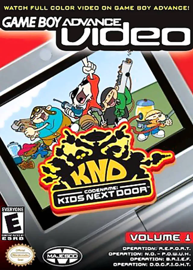 GBA Video Codename Kids Next Door Volume 1 | Nintendo Game Boy Advance