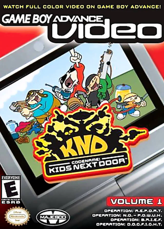 GBA Video Codename Kids Next Door Volume 1 | Nintendo Game Boy Advance