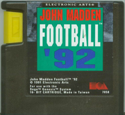 
John Madden Football '92 | SEGA Genesis