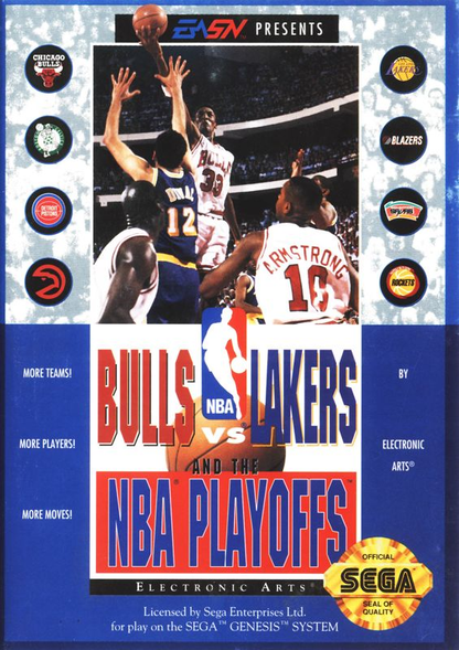 Bulls vs. Lakers and the NBA Playoffs | SEGA Genesis