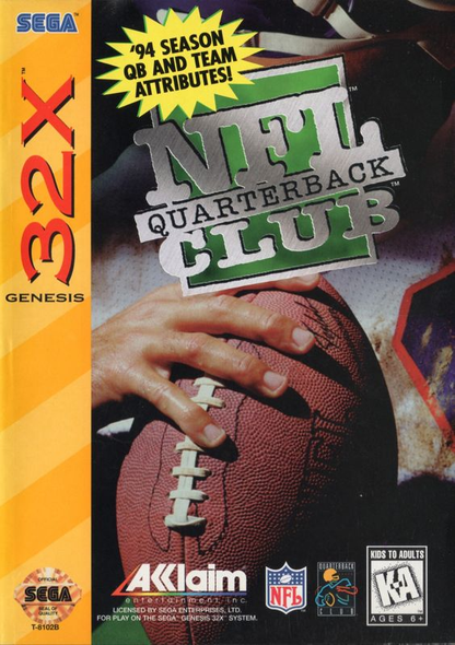 NFL Quarterback Club | SEGA 32X