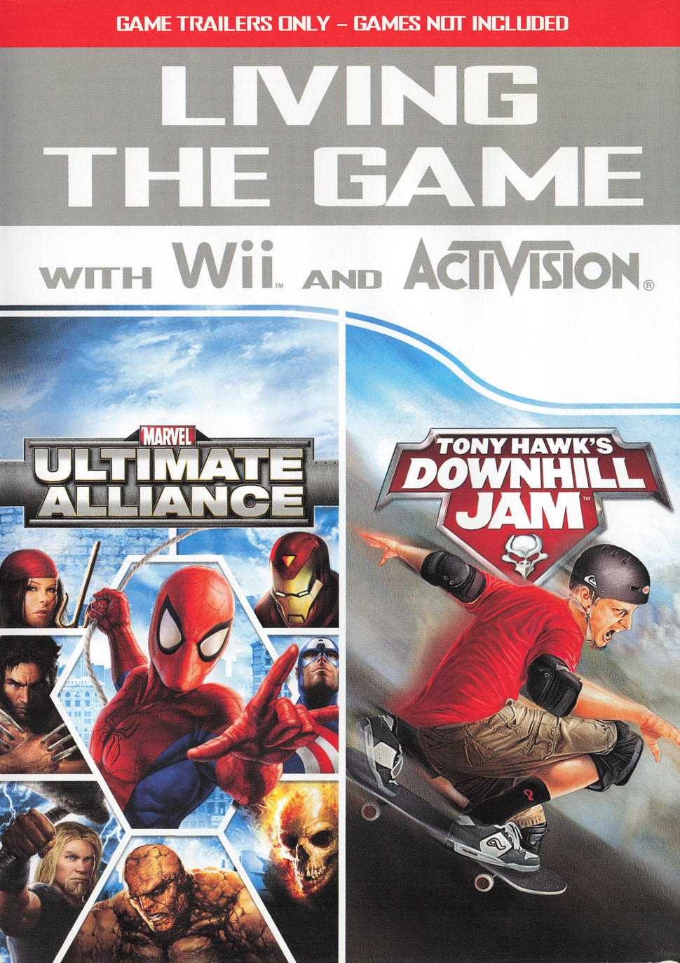Living The Game With Wii & Activision | Nintendo Wii | Game Trailers Only