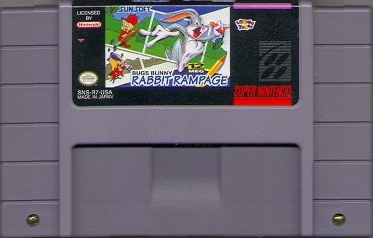 Bugs Bunny Rabbit Rampage | SNES | Super Nintendo Entertainment System