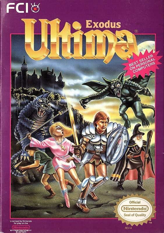 Exodus: Ultima III | NES | Nintendo Entertainment System