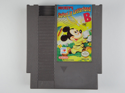 Mickey's Safari In Letterland | NES | Nintendo Entertainment System