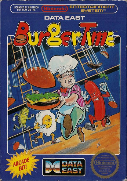 BurgerTime | NES | Nintendo Entertainment System