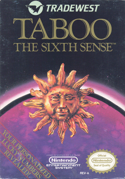 Taboo: The Sixth Sense | NES | Nintendo Entertainment System