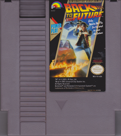 Back to the Future | NES | Nintendo Entertainment System
