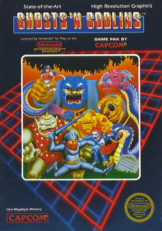 Ghosts 'N Goblins | NES | Nintendo Entertainment System