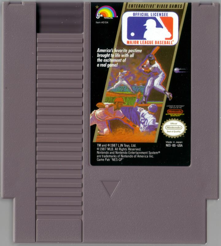 Major League Baseball | NES | Nintendo Entertainment System