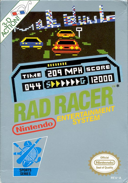 Rad Racer | NES | Nintendo Entertainment System