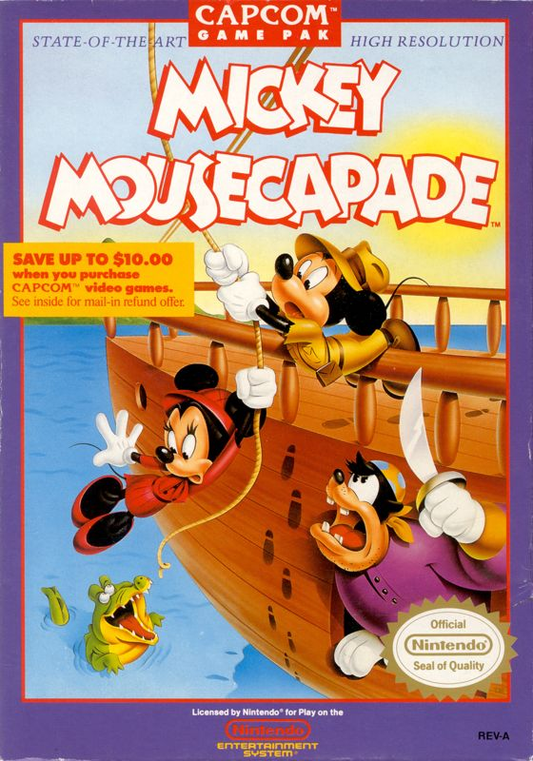 Mickey Mousecapade | NES | Nintendo Entertainment System