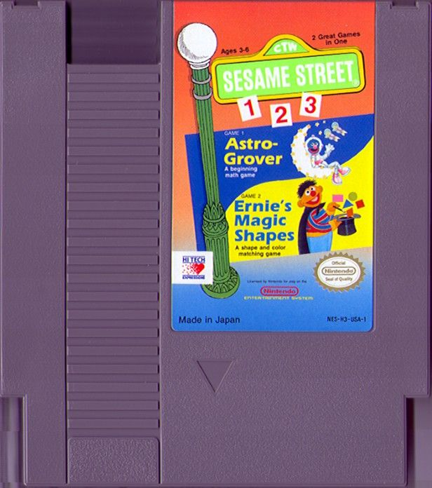 Sesame Street 1 2 3 | NES | Nintendo Entertainment System