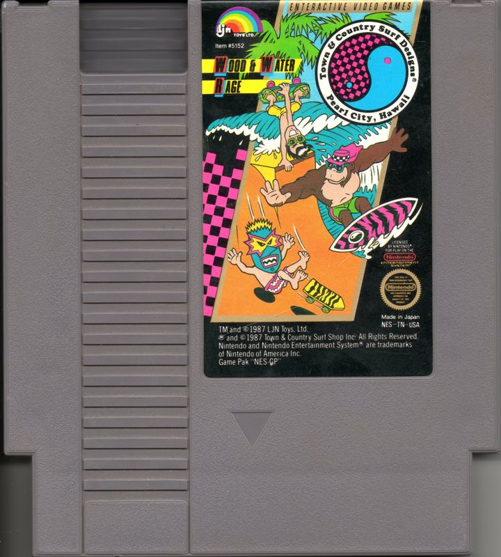 Town & Country Surf Designs: Wood & Water Rage | NES | Nintendo Entertainment System