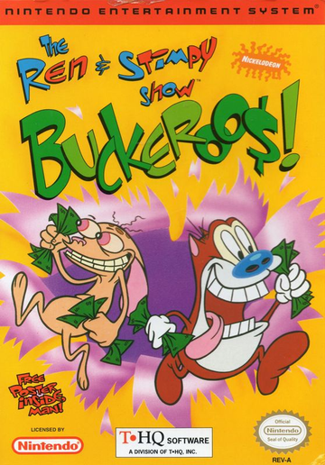 The Ren & Stimpy Show: Buckeroo$! | NES | Nintendo Entertainment System