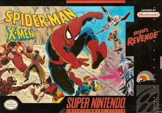 Spider-Man / X-Men: Arcade's Revenge | SNES | Super Nintendo Entertainment System