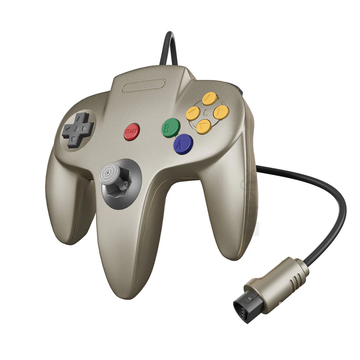 Gold Nintendo 64 Controller - XYAB Proto64