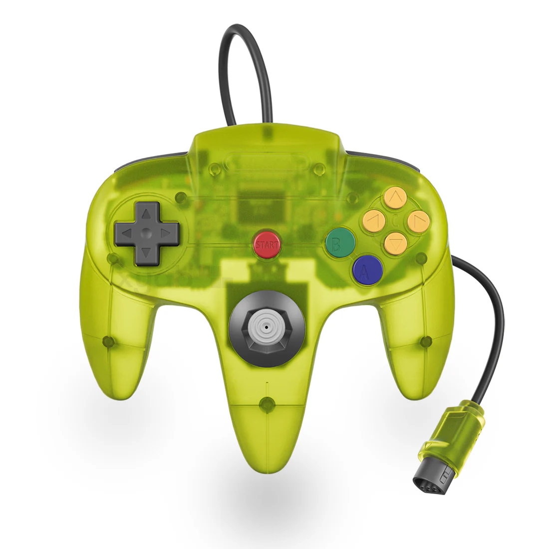 Electric Green Nintendo 64 Controller - XYAB Proto64