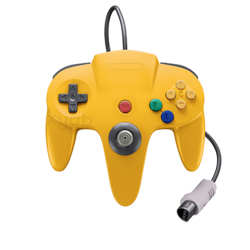 Yellow Nintendo 64 Controller - XYAB Proto64