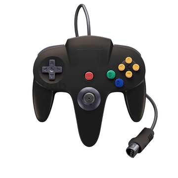 Black Nintendo 64 Controller - XYAB Proto64