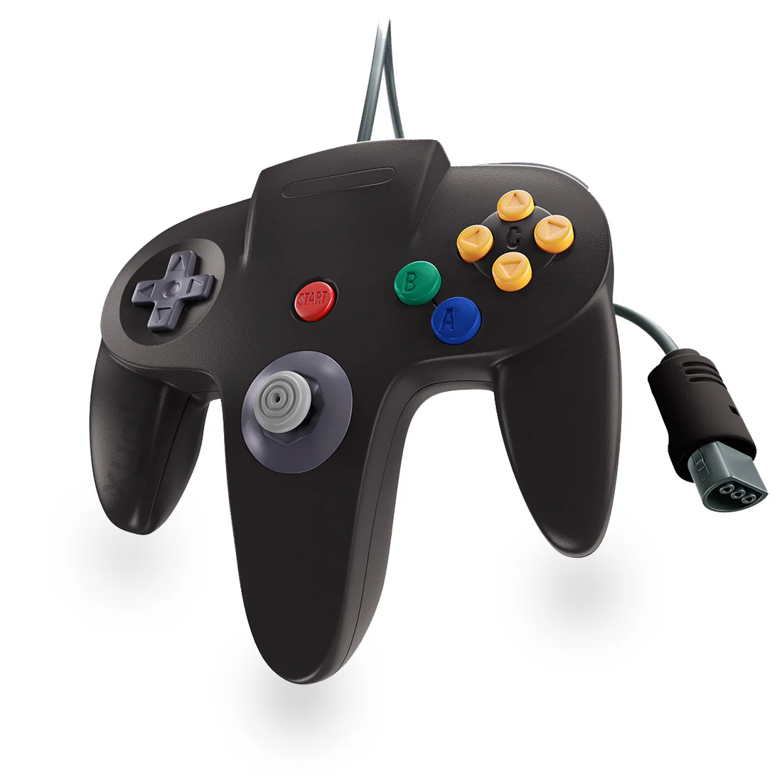 Black Nintendo 64 Controller - XYAB Proto64