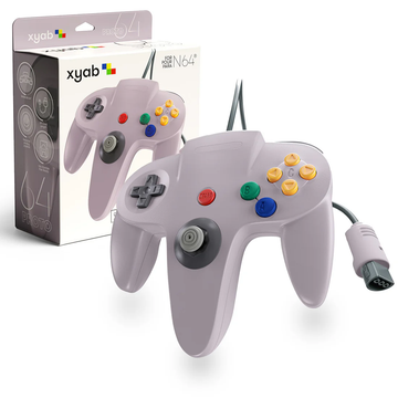 Gray Nintendo 64 Controller - XYAB Proto64