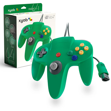 Green Nintendo 64 Controller - XYAB Proto64
