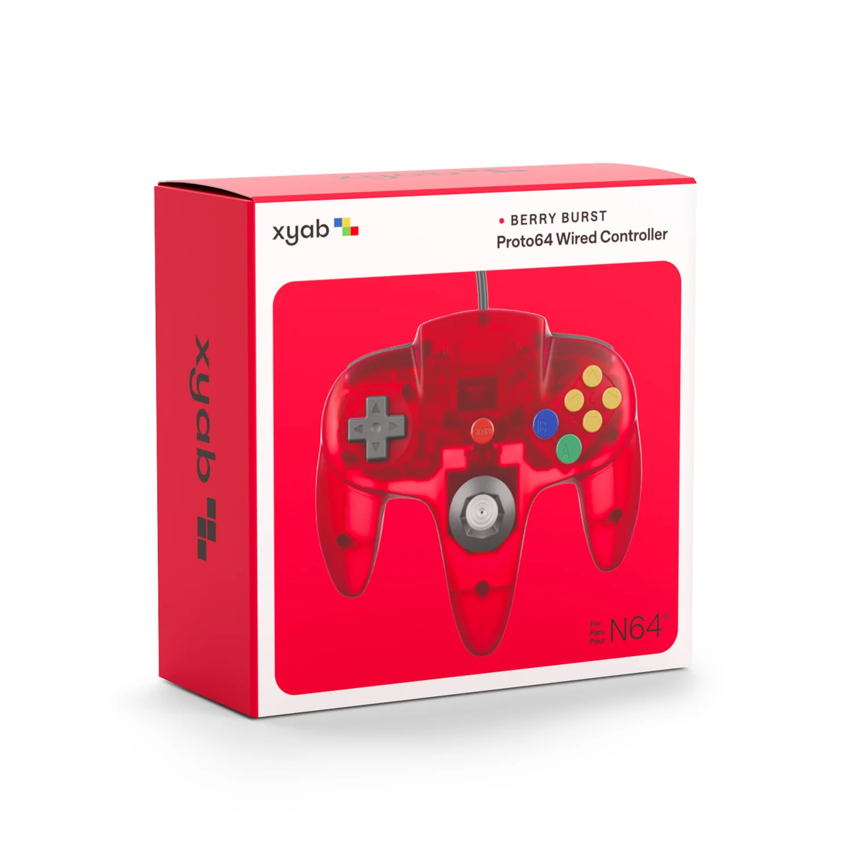 Berry Burst Nintendo 64 Controller - XYAB Proto64