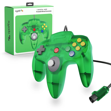 Crystal Jade Nintendo 64 Controller - XYAB Proto64