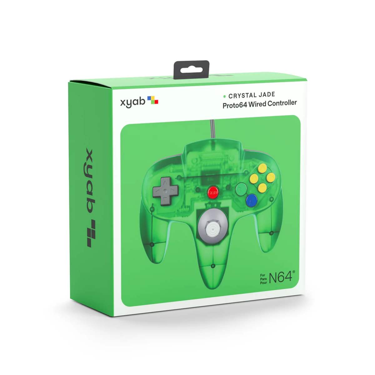 Crystal Jade Nintendo 64 Controller - XYAB Proto64