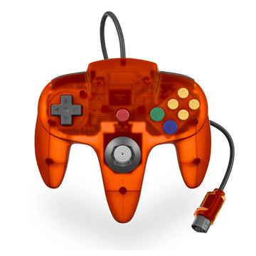 Inferno Orange Nintendo 64 Controller - XYAB Proto64