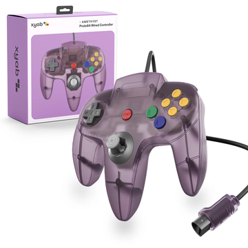 Amethyst Nintendo 64 Controller - XYAB Proto64