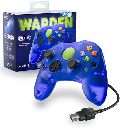 Xbox Blue S-Type Controller - XYAB Warden Wired Controller