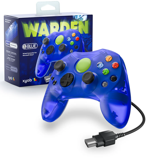 Xbox Blue S-Type Controller - XYAB Warden Wired Controller