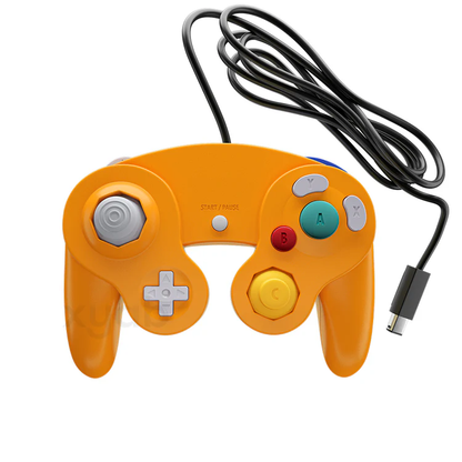 GameCube Spice Orange Wired Controller - XYAB
