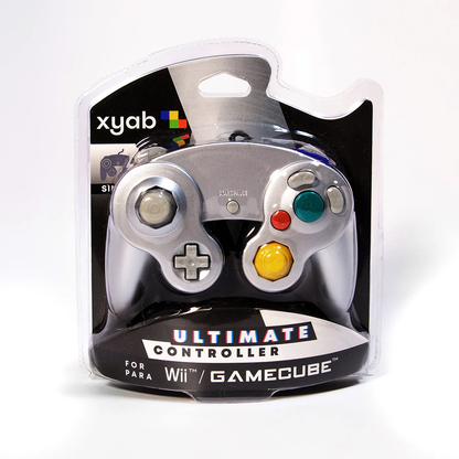 GameCube Silver Wired Controller - XYAB