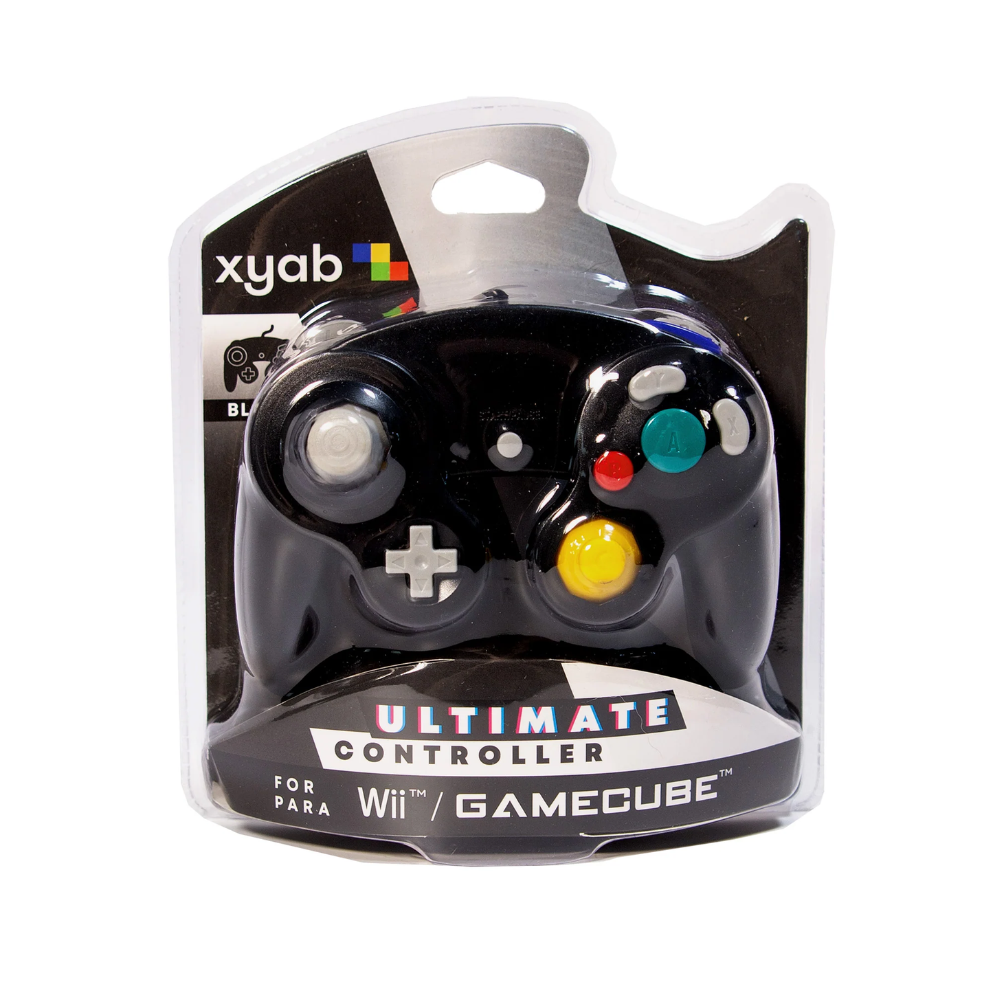 GameCube Black Wired Controller - XYAB