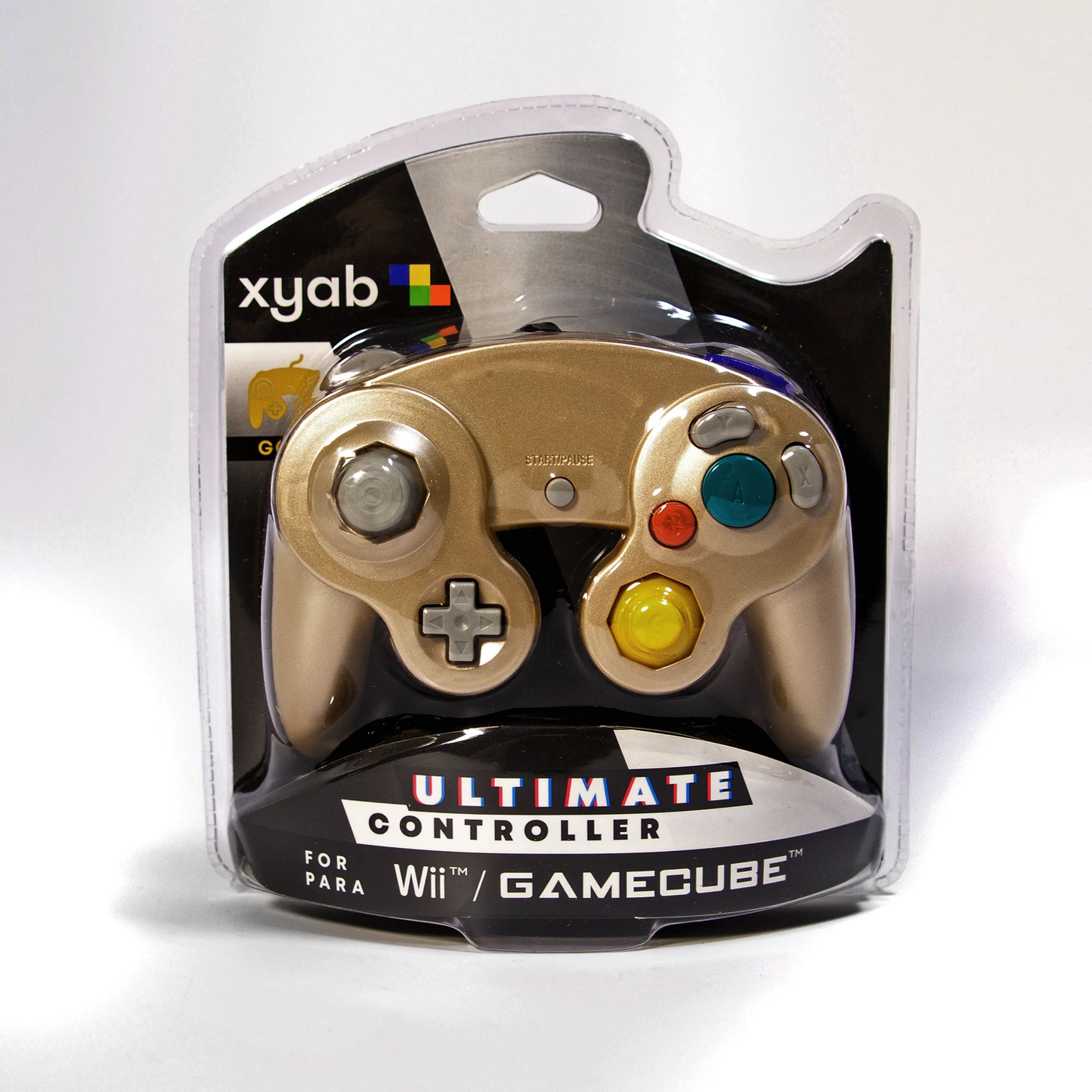 GameCube Gold Wired Controller - XYAB