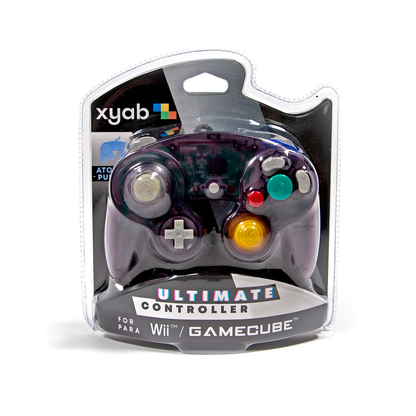 GameCube Atomic Purple Wired Controller - XYAB