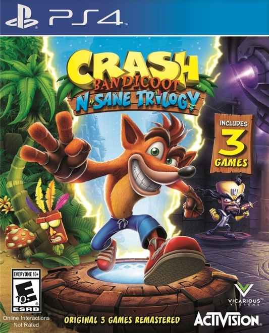 Crash Bandicoot: N. Sane Trilogy | Sony PlayStation 4 | PS4