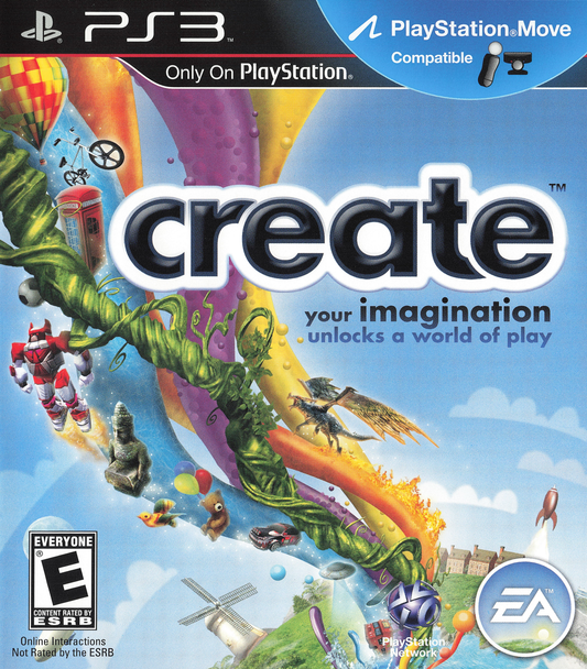 Create | Sony PlayStation 3 | PS3