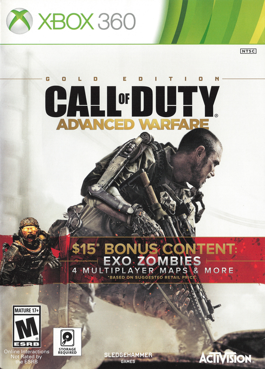 Call of Duty: Advanced Warfare - Gold Edition | Xbox 360