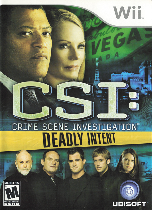 CSI: Crime Scene Investigation - Deadly Intent | Nintendo Wii