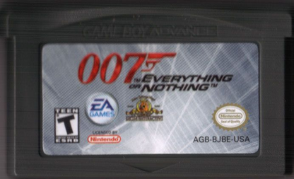 007: Everything or Nothing | Nintendo Game Boy Advance