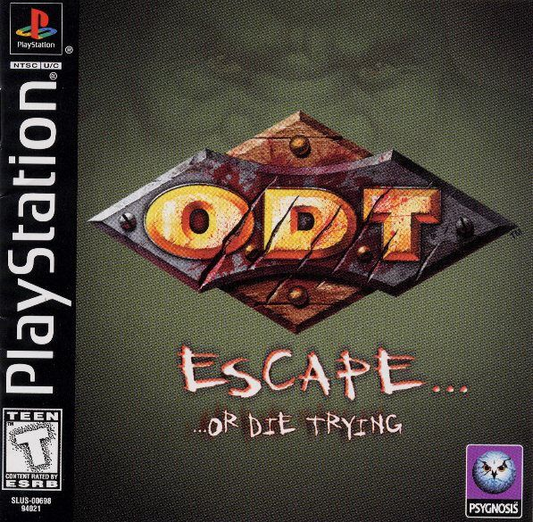 O.D.T.: Escape... or Die Trying | Sony PlayStation | PS1