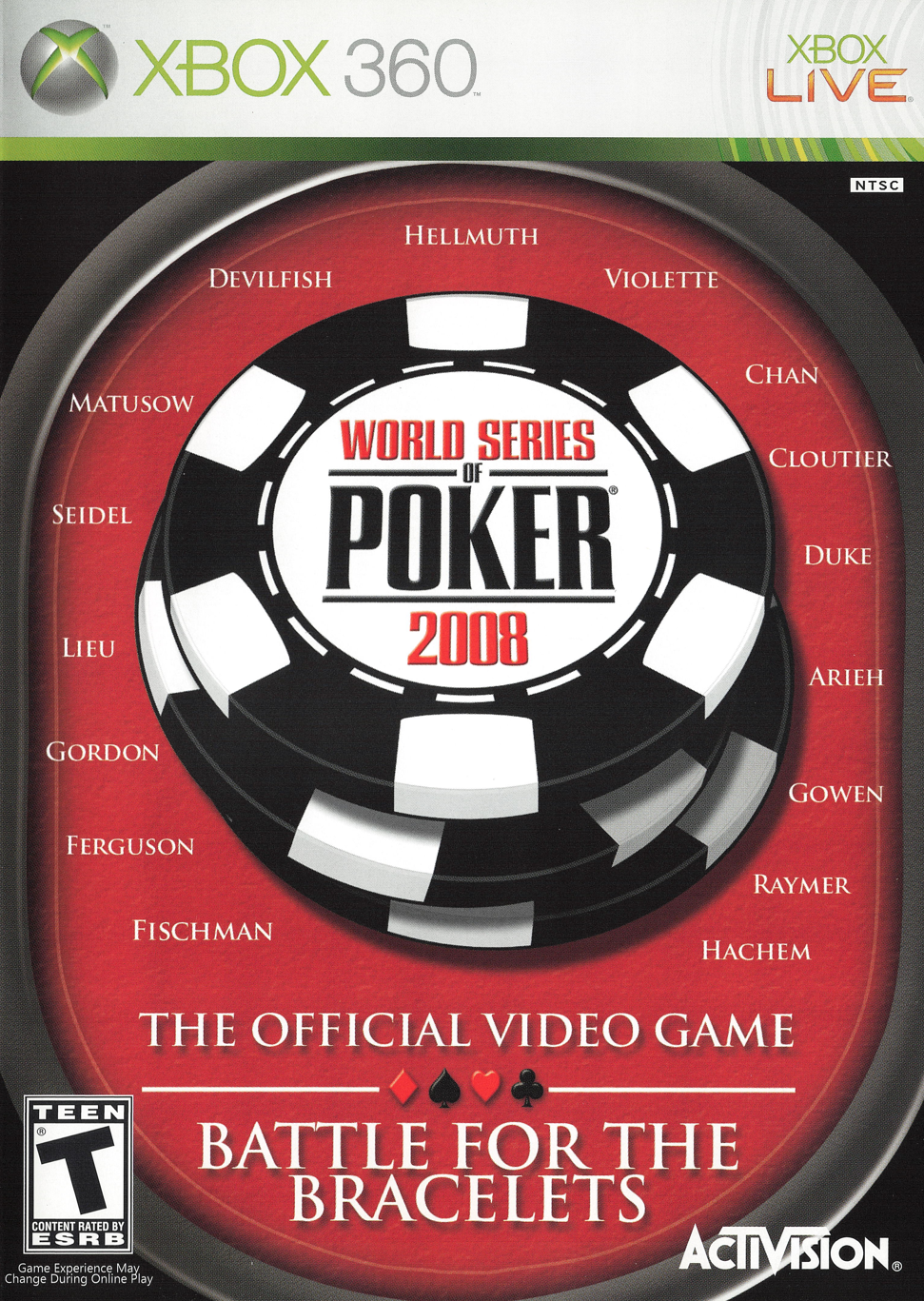 World Series of Poker 2008: Battle for the Bracelets | Xbox 360