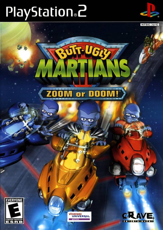 Butt-Ugly Martians: Zoom or Doom! | Sony PlayStation 2 | PS2